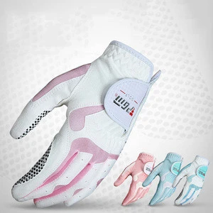 Ante-slip Particles Fashionable Men Women Golf Gloves