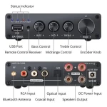 audio amplifier 100W 2 Channel bluetooth Mini Stereo USB Gaming DAC Toslink Optical Amplifier Audio Converter Adapter