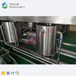 Automatic 5 gallon/Barrel drinking water filling machine/liquid filling capping machine