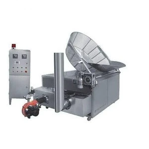 Automatic banana chips french chips continuous deep fryer / frying machine / stir batch fryer