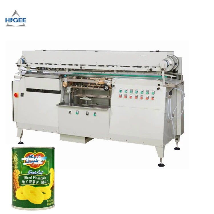 Automatic small evaporated milk tin can labeling machine wet glue labeling machine milk can labeling machine