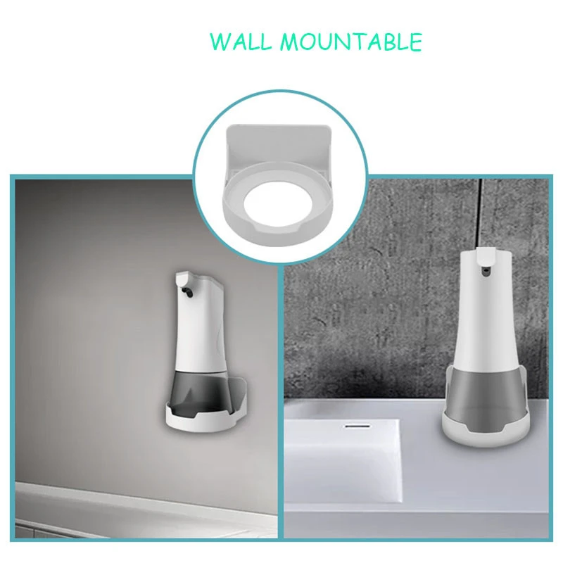 Automatic Touchless Universal Foam Soap Dispenser for Offices Schools Warehouses Food Service Facilities,rechargeable battery