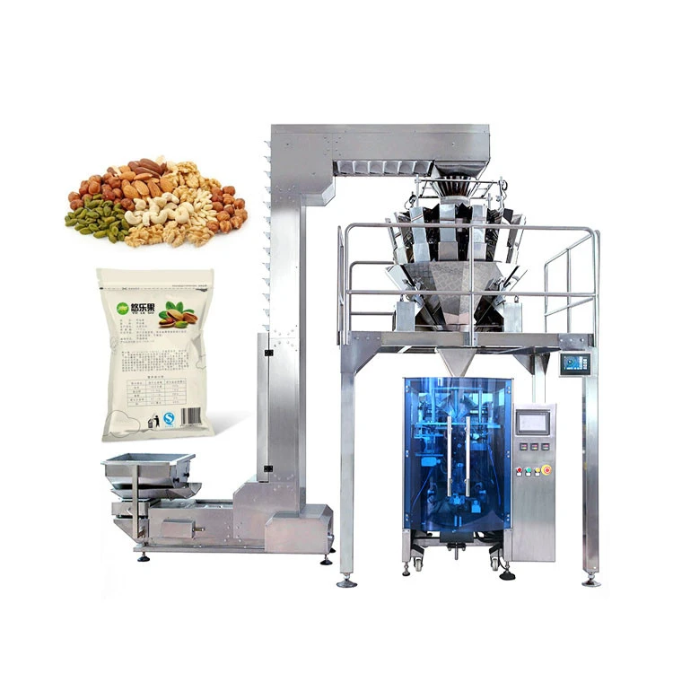 Automatic Vertical Pistachio Sunflower Seeds Groundnut Weighing Packing Machine For Nuts Pistachio Cashew