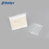 baby use cotton bud with paper stick bamboo cotton swabs for dogs
