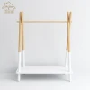 Baby x type mobile hanging drying coat clothes storage stand rack for balcony