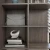 Import BALOM wooden bookshelf bookcase book cabinet with study table from China