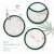 Import Bamboo cotton makeup remover pad from China