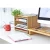 Import Bamboo File Organizer Paper Sorter with 5 Adjustable Shelves Top Storage Compartments Natural from China