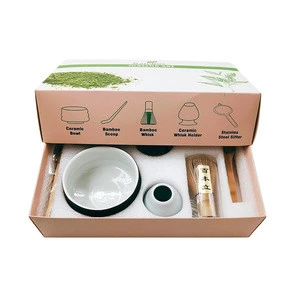 Bambus Full Tea Scoring Lame Ceremonial Private Label Bamboo Matcha Tea Whisk Set With Carve Logo