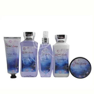 bath and body gift set wholesale in pvc bag