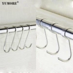 Bathroom decorative metal connecting suspended ceiling hook kitchen bedroom s hook for garment hanger
