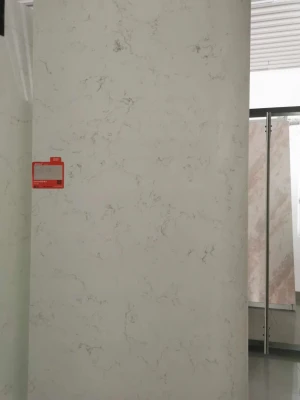 Bathroom Vanity Top Artificial Quartz Stone Artificial White Slab Stone