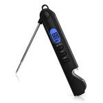 BBQ instant read meat digital food kitchen cooking thermometer foldable