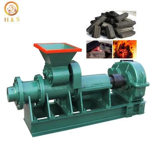 bbq shisha charcoal briquette extruder machine coal powder shaping machine