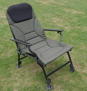 Buy Bed Chair Carp Fishing Deluxe Chairs Reclining Camping Chair