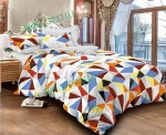 bed cover 100% cotton cat print bed sheet duvet cover reactive printing duvet cover set