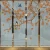 Import Bedroom curtain lotus egret landscape curtain wall blackout hanging curtain from China