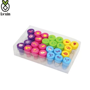 Best Selling Decorative Multicolor Stamp Kids Toy Stamps; Plastic Stamp