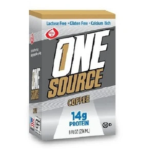 Best selling ONEsource high protein milk supplement, coffee flavor
