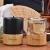 Import BG613A 185ML wholesale 100% nature  bamboo  coffee cups reusable  double wall bamboo tea mug from China