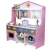 Import Big Pink Cooking Kitchen Set Toys For Kids Pretend Play Wooden Toys Kitchen from China