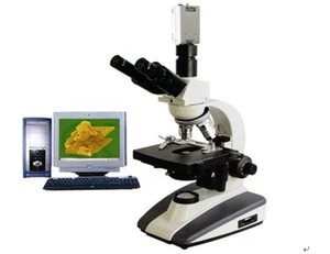Biological Microscope TRINOCULAR MICROSCOPE WITH CCD CAMERA &amp; VISUALISATION SYSTEM