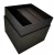Import Black cardboard top and bottom cover gift box paper packaging box from China