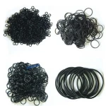 Black Nitrile Rubber O Ring NBR Sealing Grommets