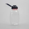 Black Silicon Cap 150g Small Squeeze Plastic Bottle Honey Squeeze Bottle
