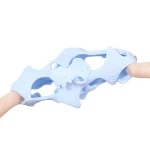 BPA Free Silicone Teether Baby Toy Hollow Toy