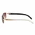 Import Brand name buffalo horn sunglasses with no rims , natural OX horn glasses from China