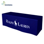 Brand promotion table cover heat transfer print table cloth with personal design
