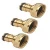 Import Brass Garden pipe barb fittings hose tap adaptor quick connector from China