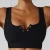 Bwx6391-2 Women High-Strength Shockproof Gathered Yoga Bra Quick Drying Breathable Sports Bra
