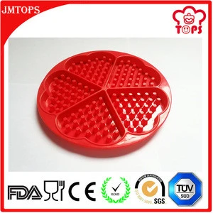 Cake Tools Type and FDA,LFGB,SGS Certification china manufacturer heart shape silicone waffle mold heart silicone cake mold