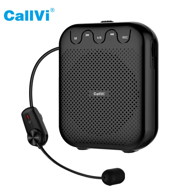 Callvi V-727 New Wireless Microphone Amplifier Mini Portable Voice Amplifier for teachers