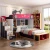 Import car bed modern kids bed with desk wardrobe bedroom furniture bunk bed 103 from China