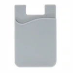 Card Holder for Back of Phone - Silicone Stick on Cell Phone Wallet with Pocket for Credit Card, ID, Business Card