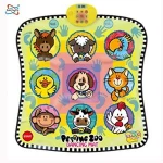 Cartoon animal dance pad for kids