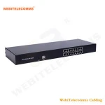 Cat5e KVM Control Platform 1U 19'' Rackmount 17'' LCD Screen RJ45 Network KVM Switch