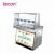 Import CE Approved Double Square Pan Fried Ice Cream Roll Machine With 11 Tanks from China