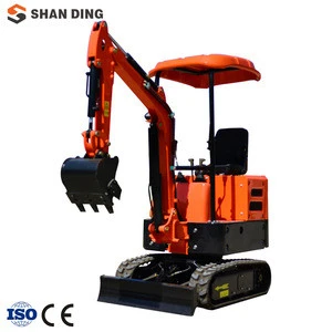 CE certificated minibagger Europe V standard garden use Chinese mini digger small excavator machine for sale