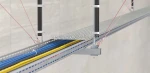 CE tested Durable perforated or ventilated cable tray / cable tray hanger
