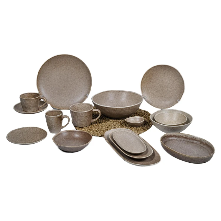 Ceramic Dinner Plates Set Price 2021 New Style Porcelain Stoneware Dinner Sets Restaurant Crockery Dinnerwares