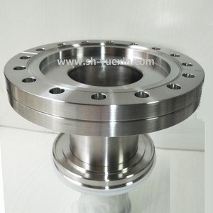 CF-KF CF-ISO Flange Tubulated Reducing Adaptor fixed flange with jack screw Sanitary pipe fittings concentric reducer