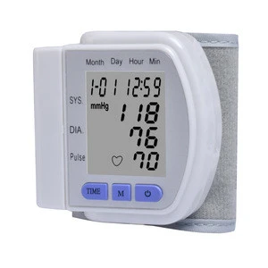 Changkun High quality digital sphygmomanometer BP monitor wrist blood pressure monitor