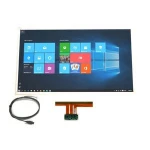 Chariot clear touch screen monitor foil, multi touch foil for advertising glass display.
