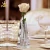 Import Cheap Clear Single Crystal Glass Flower Vase For Wedding Showpieces Flower Arrangements from China