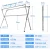 Import Cheap Cloth Hanging Display Racks Free Of Installation Clothes Drying Rack Stand from China