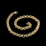 Cheap Dubai Plated Stainless Steel Gold  Chain  18k Dubai Gold Chain